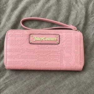 Juicy Couture Pink Wristlet Wallet